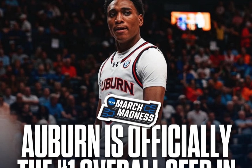 WAR EAGLE says, #DOUBTus? Auburn is #1 overall seed in NCAA 2025